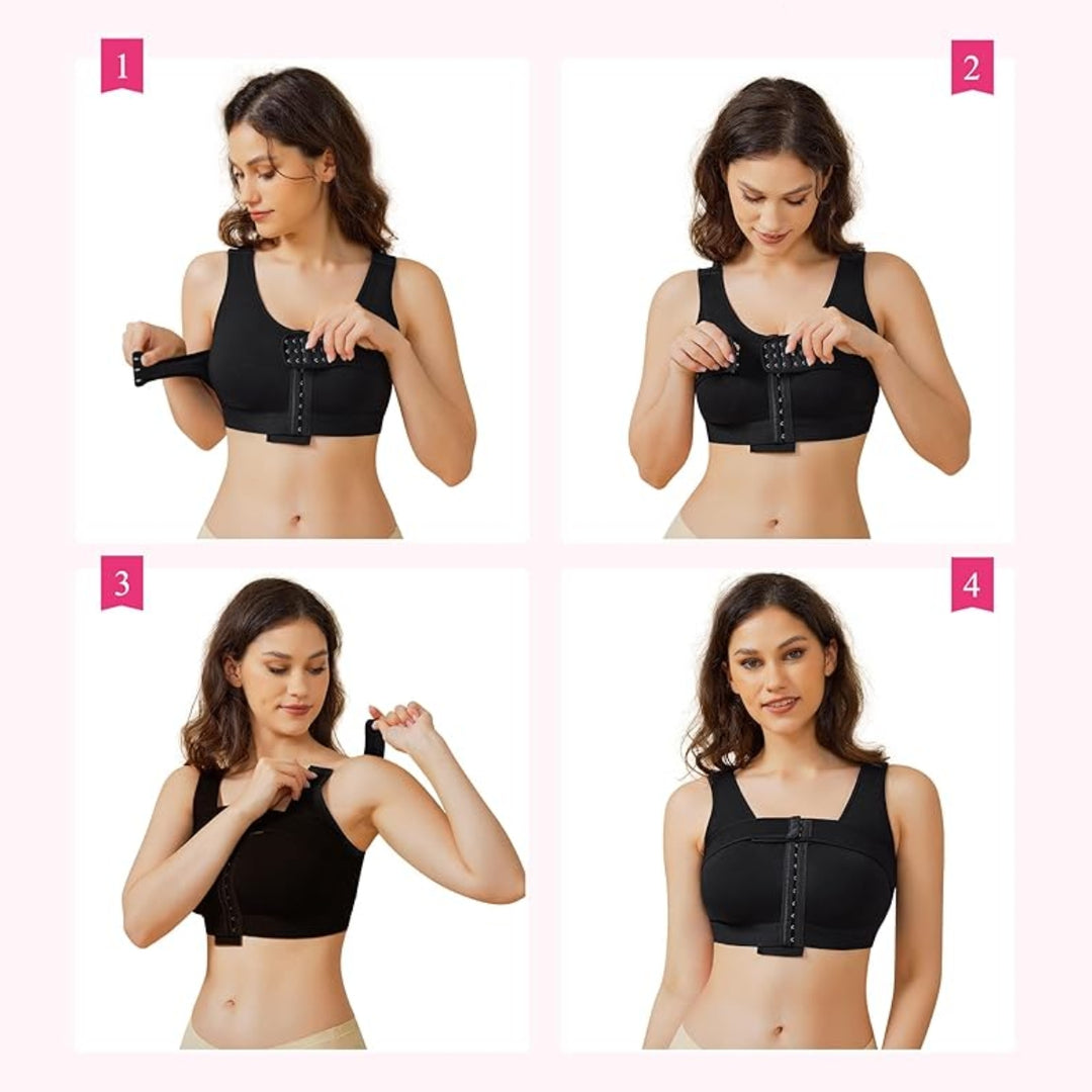 PostureLift Front Closure Shaper Bra