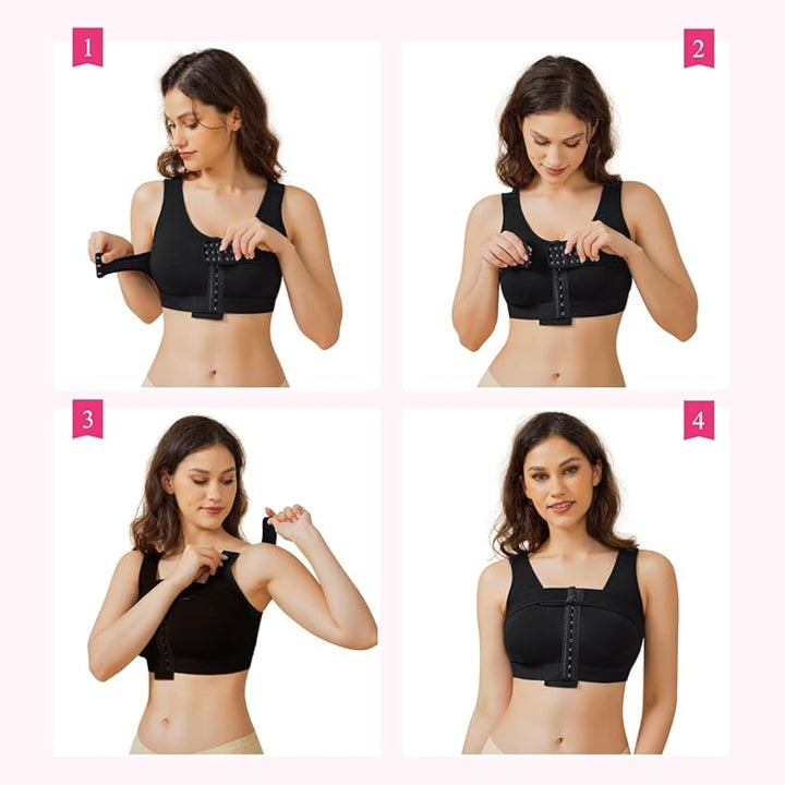 PostureLift Front Closure Shaper Bra