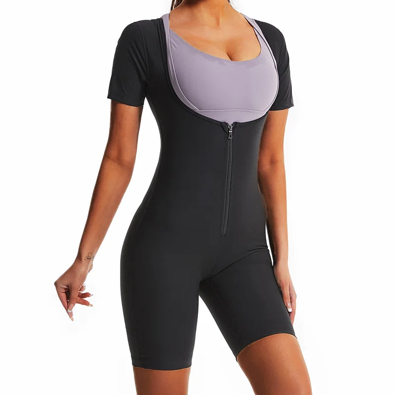 SweatSculpt Compression Bodysuit
