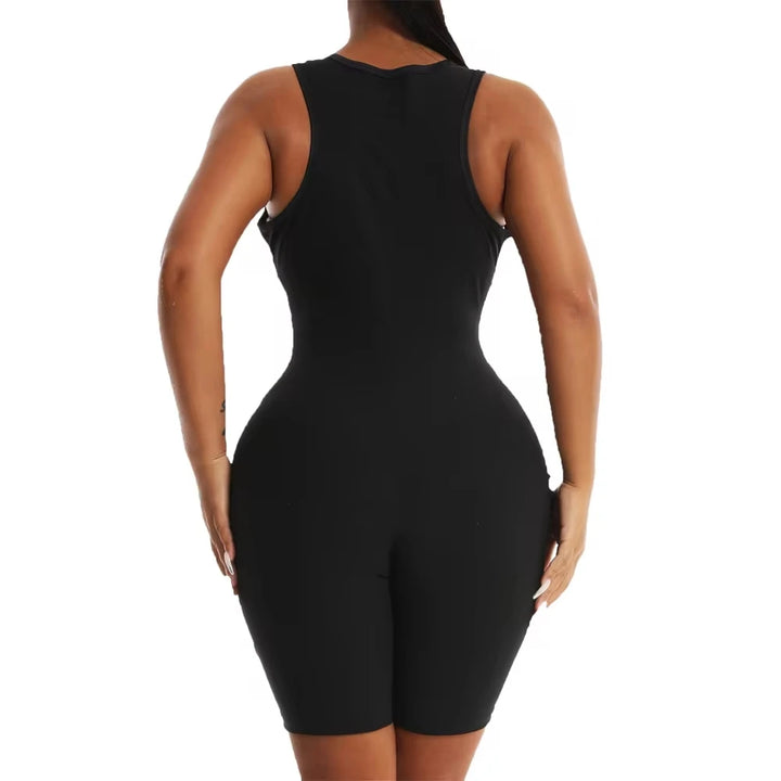 SaunaFit Zip Bodysuit